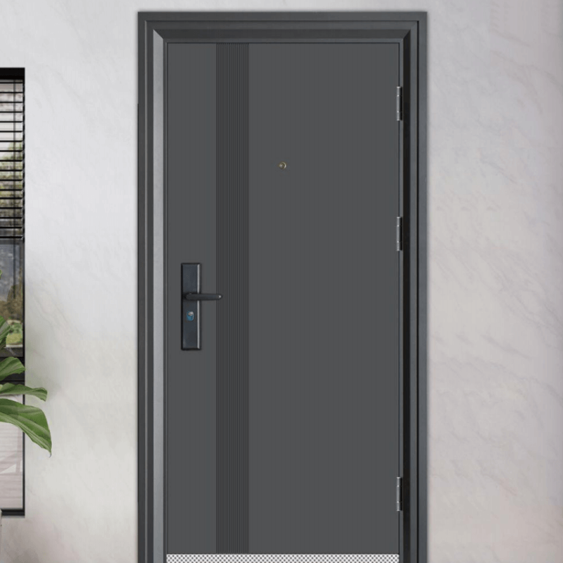 Latest Modern Door Design, China Steel Entry Doors